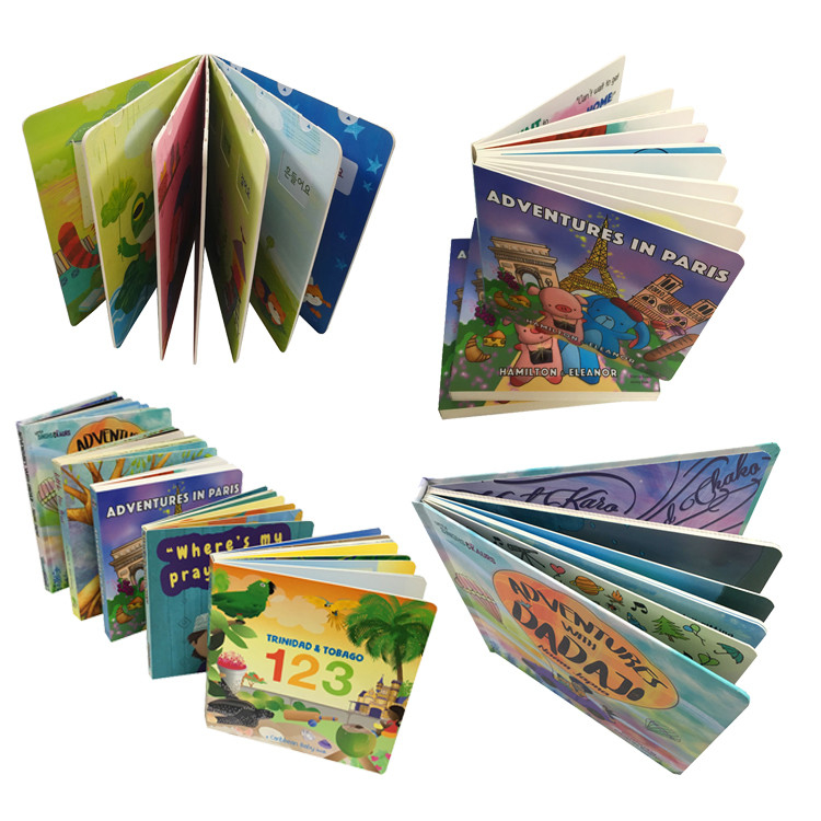 خدمات طباعة الكتب النصية للأطفال من Cmyk بالألوان الكاملة