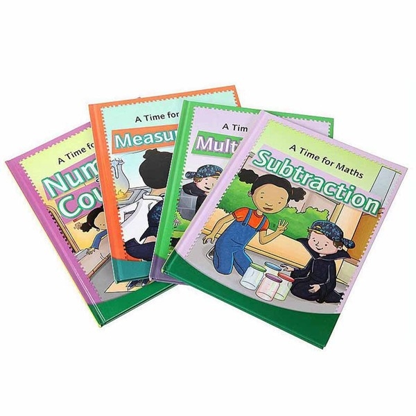 خدمات طباعة الكتب النصية بالألوان الكاملة 6 × 6 
