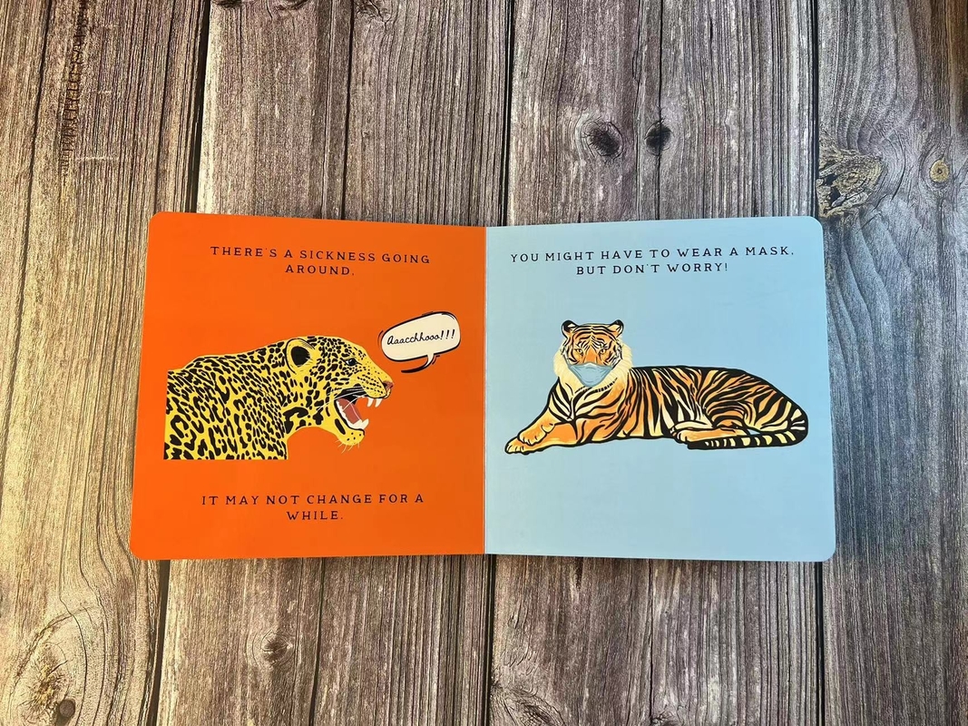 كتيب A5 كتيب مخصص طباعة كتاب تلوين Cmyk Color ISO